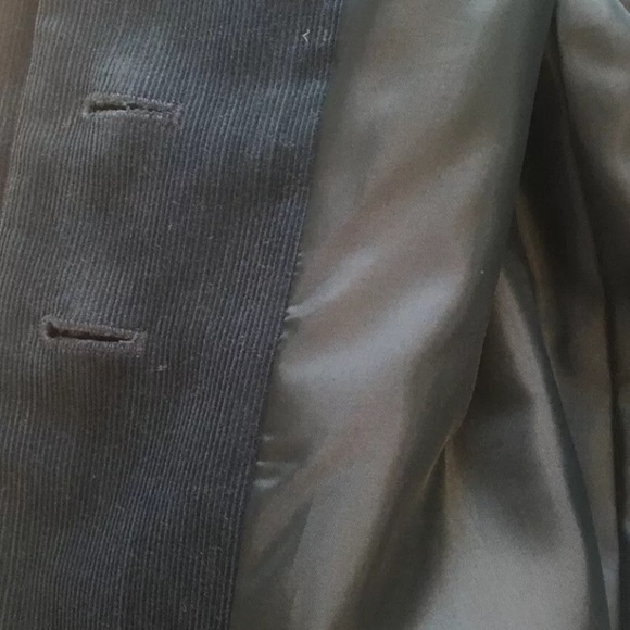 Halogen Fine Wale Corduroy Teal Blazer Size XS - Picture 7 of 9